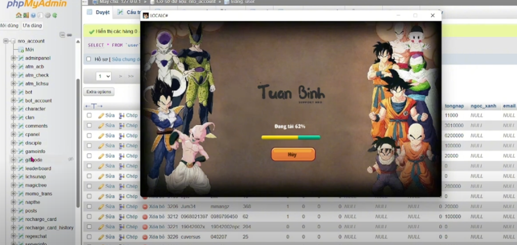 Client Nro Local Hoan My